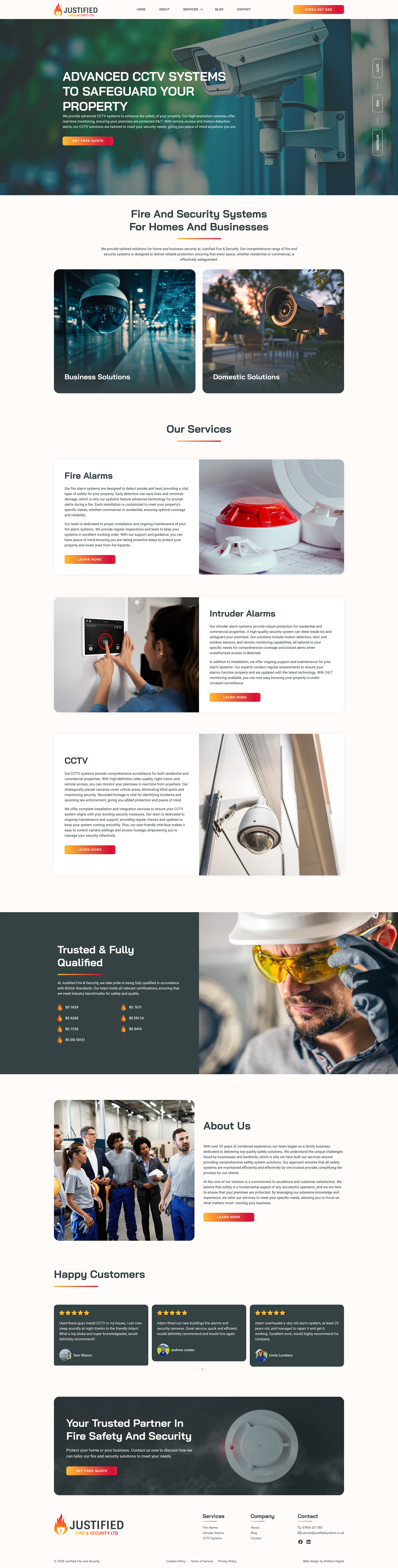 Modern, conversion-focused website redesign